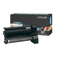 Lexmark C7700CH cyan toner hög kapacitet (original) C7700CH 034875