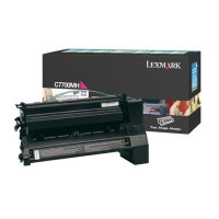 Lexmark C7700MH magenta toner hög kapacitet (original) C7700MH 034880