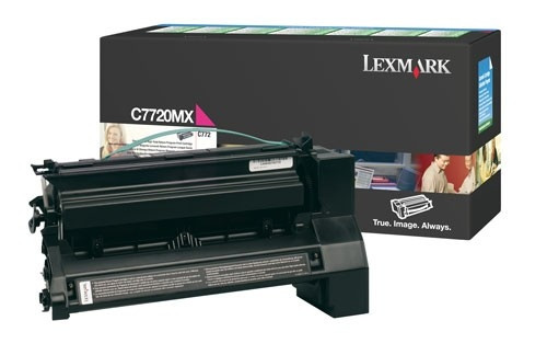 Lexmark C7720MX magenta toner extra hög kapacitet (original) C7720MX 034965 - 1