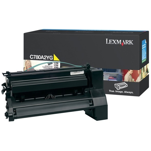 Lexmark C780A1YG gul toner (original) C780A1YG 033920 - 1