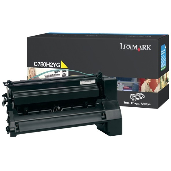 Lexmark C780H1YG gul toner (original) C780H1YG 033928 - 1