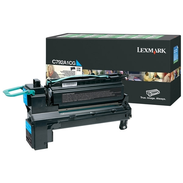 Lexmark C792A1CG cyan toner (original) C792A1CG 037148 - 1