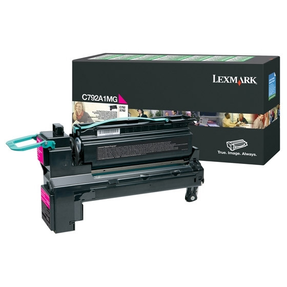 Lexmark C792A1MG magenta toner (original) C792A1MG 037150 - 1