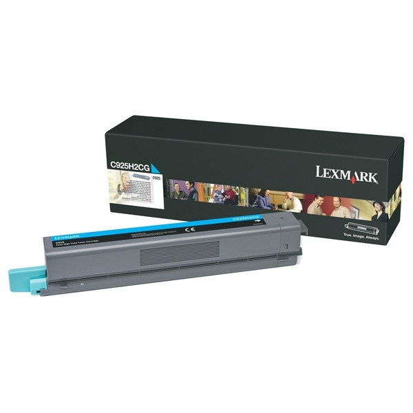 Lexmark C925H2CG cyan toner (original) C925H2CG 037122 - 1