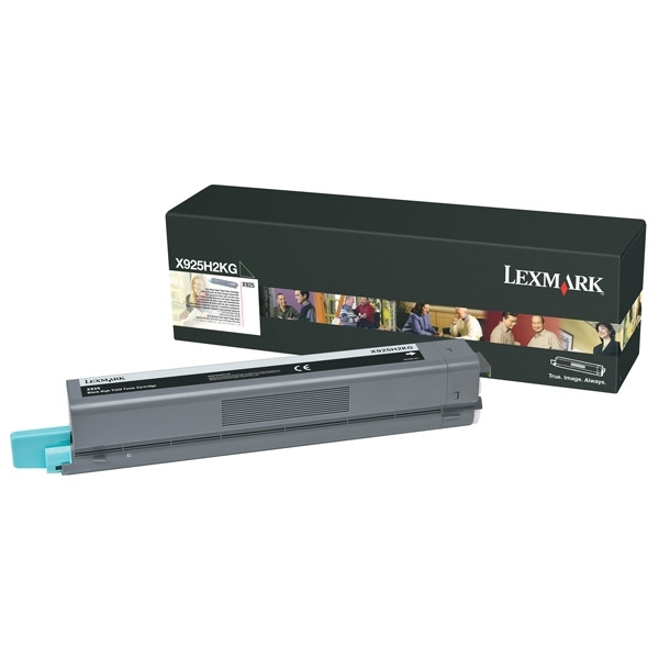 Lexmark C925H2KG svart toner (original) C925H2KG 037120 - 1