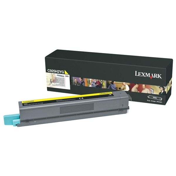 Lexmark C925H2YG gul toner (original) C925H2YG 037126 - 1