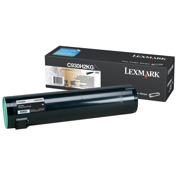 Lexmark C930H2KG svart toner (original) C930H2KG 033940 - 1