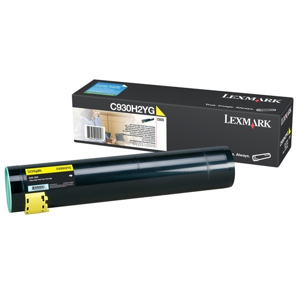 Lexmark C930H2YG gul toner (original) C930H2YG 033946 - 1