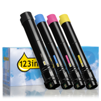 Lexmark C950X2KG/CG/MG/YG toner 4-pack (varumärket 123ink) 131977