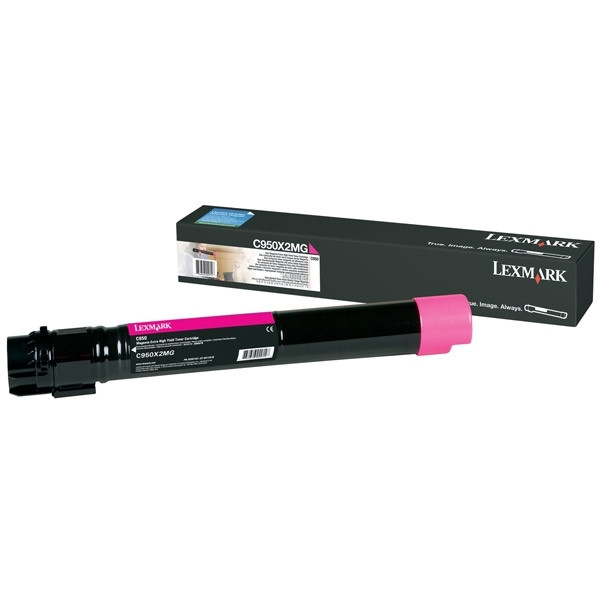 Lexmark C950X2MG magenta toner (original) C950X2MG 037186 - 1