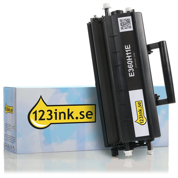 Lexmark E360H11E svart toner hög kapacitet (varumärket 123ink) E360H11EC 037003 - 1