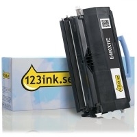 Lexmark E460X11E svart toner extra hög kapacitet (varumärket 123ink)