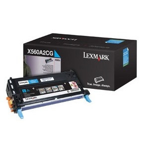 Lexmark X560A2CG cyan toner (original) X560A2CG 034974 - 1