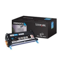 Lexmark X560H2CG cyan toner hög kapacitet (original) X560H2CG 034980