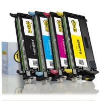 Lexmark X560H2KG/CG/MG/YG toner 4-pack (varumärket 123ink)  130277