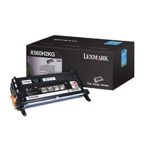 Lexmark X560H2KG svart toner (original) X560H2KG 034972 - 1