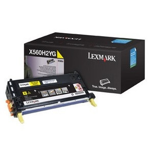 Lexmark X560H2YG gul toner hög kapacitet (original) X560H2YG 034984 - 1