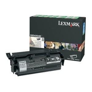 Lexmark X654X04E toner för etiketter hög kapacitet (original) X654X04E 037056 - 1