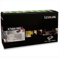 Lexmark X746A1MG magenta toner (original) X746A1MG 037224