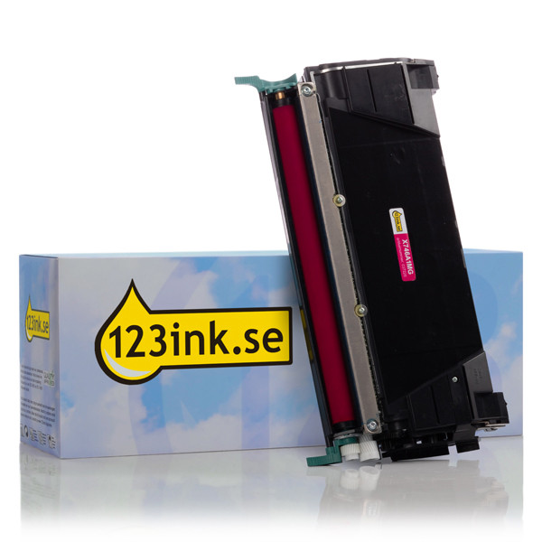 Lexmark X746A1MG magenta toner (varumärket 123ink) X746A1MGC 037225 - 1