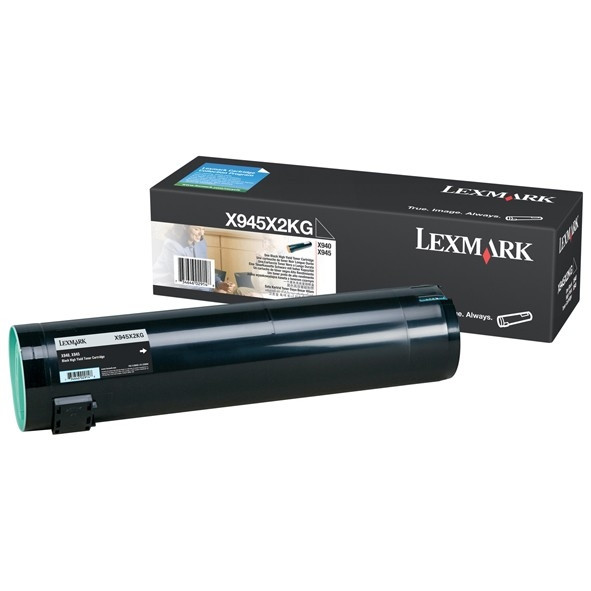 Lexmark X945X2KG svart toner (original) X945X2KG 033900 - 1