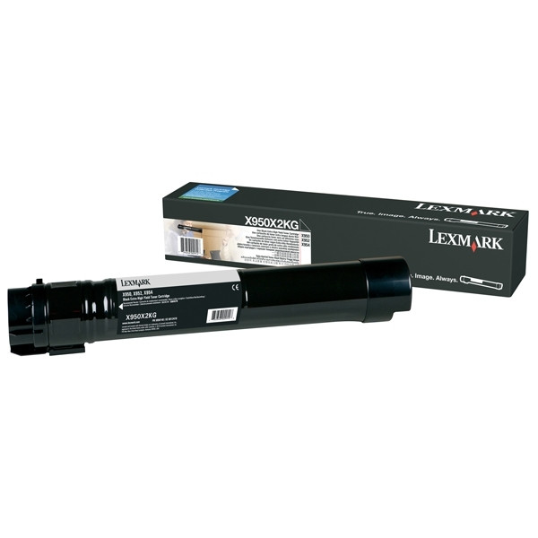 Lexmark X950X2KG svart toner (original) X950X2KG 037174 - 1