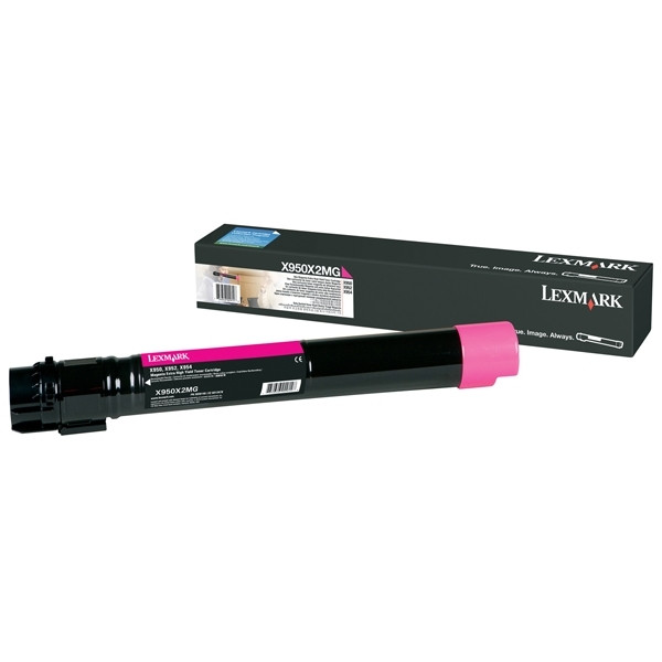 Lexmark X950X2MG magenta toner (original) X950X2MG 037178 - 1