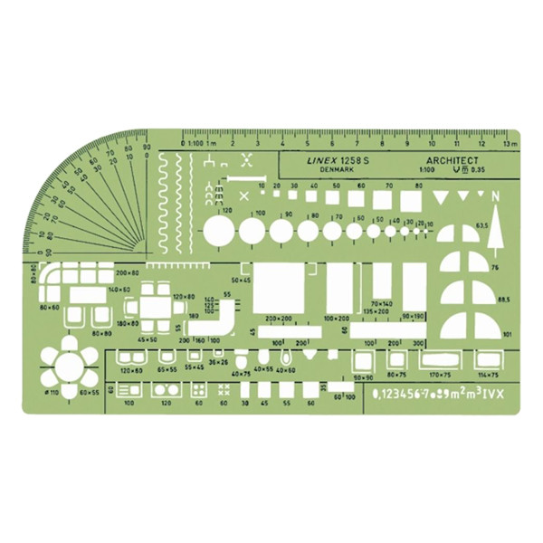 Linex Kombinationsmall II skala 1:100 100414314 224526 - 1