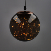Ljusboll Ø18cm | smokey | glas [123ink] LDR07337
