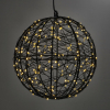 Ljusboll Ø18cm 200 LED | svart [123ink] LDR07334 - 2