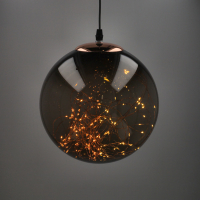 Ljusboll Ø25cm | smokey | glas [123ink] LDR07338