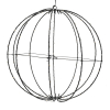 Ljusboll Ø38cm 90 LED | batteridriven | svart [123ink] LDR07355 - 4