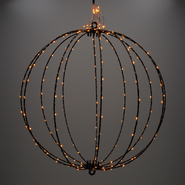 Ljusboll Ø40cm 192 LED | svart [123ink] LDR07331 - 2