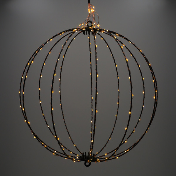 Ljusboll Ø40cm 192 LED | svart [123ink] LDR07331 - 3
