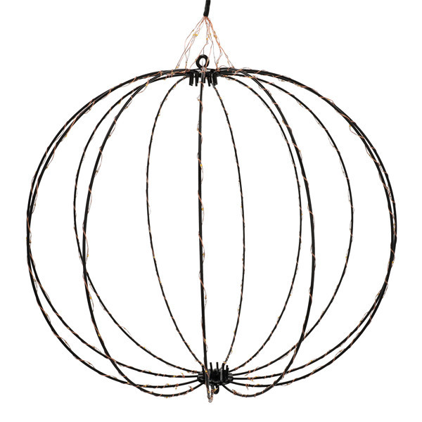 Ljusboll Ø50cm 216 LED | svart [123ink] LDR07332 - 4