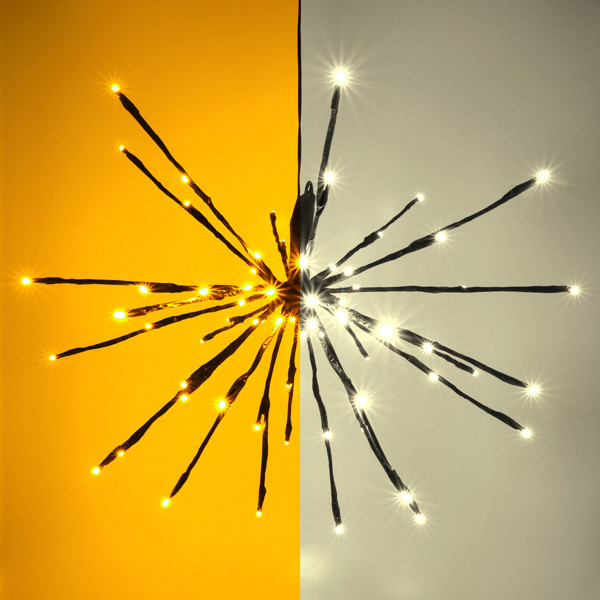 Ljusboll Firework Ø45cm 72 LED | svart [123ink] LDR07347 - 1