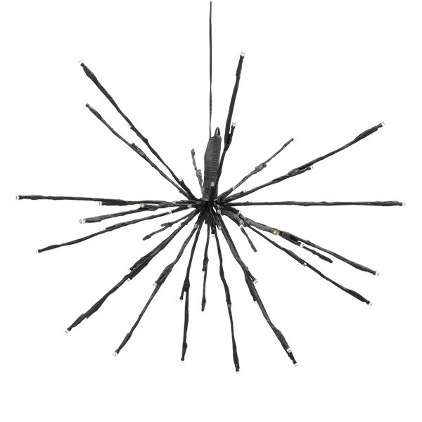 Ljusboll Firework Ø45cm 72 LED | svart [123ink] LDR07347 - 5