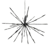 Ljusboll Firework Ø45cm 72 LED | svart [123ink] LDR07347 - 5