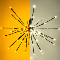 Ljusboll Firework Ø70cm 160 LED | svart [123ink] LDR07348