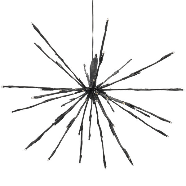 Ljusboll Firework Ø70cm 160 LED | svart [123ink] LDR07348 - 5