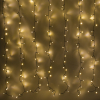 Ljusgardin | extra varmvit & varmvit | 2m x 1m | 220 LED [123ink] LDR07011 - 3