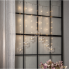 Ljusgardin Dew Drop Snowflake | varmvit | 0,6x0,85cm [Star Trading] 729-77 501779 - 2
