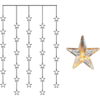 Ljusgardin Star Curtain | varmvit | 0.9m x 1.2m [Star Trading] 2006-74-2 361562