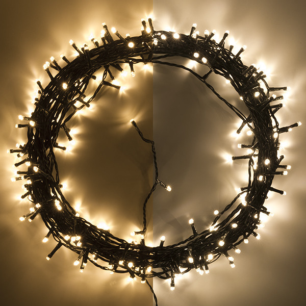 Ljusslinga | extra varmvit & varmvit | 21m | 240 LED [123ink] LDR07004 - 1