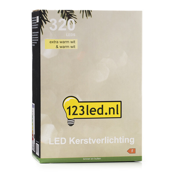 Ljusslinga | extra varmvit & varmvit | 27m | 320 LED [123ink] LDR07005 - 8