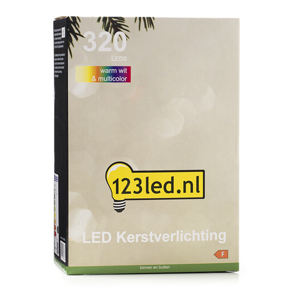Ljusslinga | multicolor & varmvit | 27m | 320 LED [123ink] LDR07182 - 8