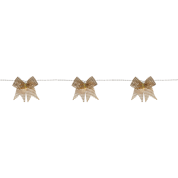 Ljusslinga Bowie | 225cm | 10 lampor | guld [Star Trading] 729-63 501769 - 1