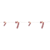 Ljusslinga Candycane | 135cm | 10 lampor | vit/röd [Star Trading] 729-66 501762 - 1