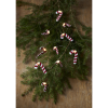 Ljusslinga Candycane | 135cm | 10 lampor | vit/röd [Star Trading] 729-66 501762 - 3