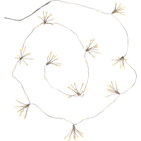 Ljusslinga Flower | 140cm | 120 lampor | transparent [Star Trading] 729-53 501752